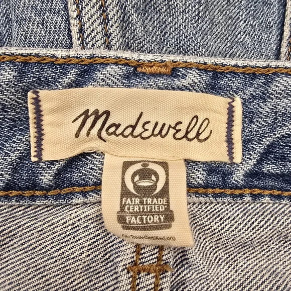 Madewell The Darted Barrel-Leg Jean Size 28 - Picture 6 of 9